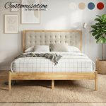 SHIRO Wooden Bed Frame - Image 2